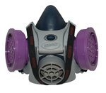 Tools & Hardware : Aearo 95123 Quick Latch Remodeling / Demolition Reusable Respirator