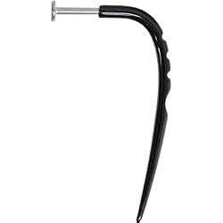 14 Gauge Black Stainless Steel Cut Talon Labret - 3/8"