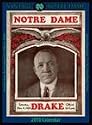 Vintage Notre Dame Football 2010 Wall Calendar