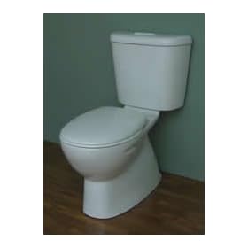 Caroma Water Saving Toilet 622320-609177-BI. 29''L x 18 3/4''W x 33 7/8''H, Biscuit