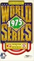 1975 World Series - Cincinnati Reds vs Boston Red Sox [VHS]