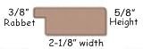 Picture Frame Gold .. 2'' wide