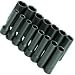 S K Hand Tools (SKT4048) 15 Piece 1/2in. Drive Metric Deep 6 Point Impact Socket Set