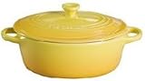 Le Creuset Stoneware Petite Oval Casserole, Citrus