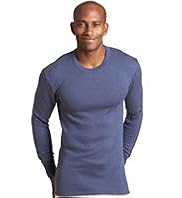 Crew Neck Long Sleeve Thermal Vest