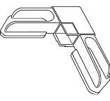 Prime Line Prod. PL14315 Window Frame Corner