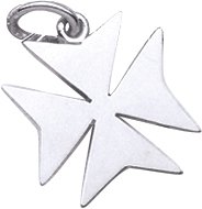 Rembrandt Charms Maltese Cross Charm