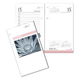 DAY-TIMER Pink Ribbon Desk Calendar Refills