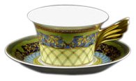 Versace by Rosenthal Russian Dream Cup & Saucer low