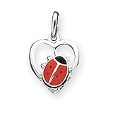 Sterling Silver Ladybug Charm