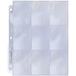 25 Ultra Pro 9 Pocket Page Protectors Fits 3-Ring Binder for Baseball and Other Sports Cards!