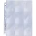 25 Ultra Pro 9 Pocket Page Protectors Fits 3-Ring Binder for Baseball and Other Sports Cards!