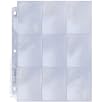 25 Ultra Pro 9 Pocket Page Protectors Fits 3-Ring Binder for Baseball and Other Sports Cards!
