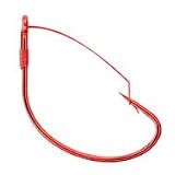 Weedless Wacky Worm Hook 3/0 Red