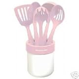 KitchenAid Cook for the Cure 6-Piece Utensil Set, Pink