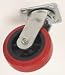 Industrial Grade 1ULK1 Swivel Caster, 5 In, 750 Lb, Polyurethane