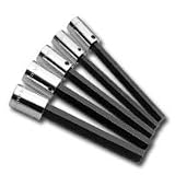 S K Hand Tools (SKT41255) 5 Piece SAE Long Hex Bit Socket Set