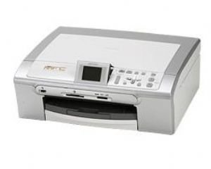 Brother DCP-357C Tintenstrahl-Multifunktionsgeraet (Drucker, Scanner, Kopierer) mit LCD-Farbdisplay