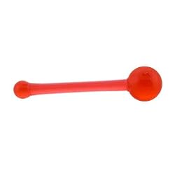 18 Gauge Red Flexible Nose Bone
