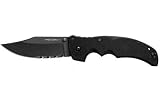 New Cold Steel Recon 1 Folding Knife Black-T Combo Clip Point/Ambi Thumb Disc Ultra Lock/Pocket Clip New Cold Steel Recon 1 Folding Knife Black-T Combo Clip Point/Ambi Thumb Disc Ultra Lock/Pocket Clip