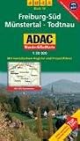  : ADAC Wander- & RadKarte 14. Freiburg-S&uuml;d - M&uuml;nstertal - Todtnau: S&uuml;dlicher Schwarzwald 1:30.000