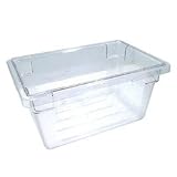 Cambro 12189CW135 4.75 gal. Camwear Food Storage Container, Clear