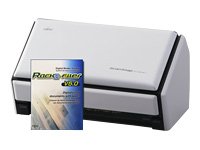 Fujitsu ScanSnap S1500 Deluxe Bundle - Document scanner - Duplex - 85 in x 1417 in - 600 dpi x 600 dpi - up to 20 ppm up to 20 ppm - ADF - Hi-Speed USB - SCANSNAP S1500 SCAN DLX BDL W RACK2 FILER V50