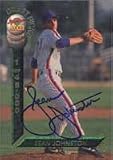 Sean Johnston, New York Mets Autographed Card