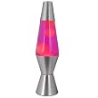 Lava Lite 10" Lava Lamp - White/Pink/Silver