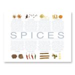 Review Lifestyle Products Ltd 1203SPICU / Lifestyle Collections Glass Chopping Board - Spices(facts) - 1203SPICU