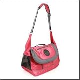 Sherpa Sport Sack Pet Dog Ferret Purse Carrier Tote Kitten Small Pink small - 15" X 7.25" X 9.5" Pets up to 8 Pounds