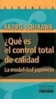 Que Es El Control Total de Calidad?