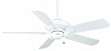 Casablanca 46U11D Capistrano Ceiling Fan with Pull Chain, Snow White