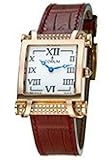 Corum 055-653-85-0012-EB43 Antika White Dial Leather Alligator Women's Watch