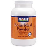 Bone Meal Powder 16 oz, NOW Foods