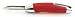 Zeroll Ussentials 8766AR Stainless Steel Vegetable Peeler, Apple Red