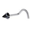 Black MARBLE CONE Nose Ring
