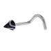 Black Marble Cone Nose Ring