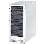MicroBoards CopyWriter Pro 752 - Disk duplicator - CD-R x 7 , CD-ROM x 1 - max drives: 9 - external