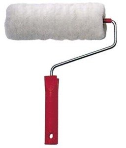 FARBROLLER Polyester, 18 cm weiß