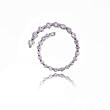 Diamond Spiral Circle of Life Journey Pendant in 14 Karat White Gold