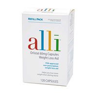 Alli Refill Pack, 120 Capsules