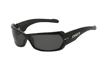 Click here to buy DSO CHOPPER- Shiny Black frame  Smoke Lens - polarized by DSO Eyewear.