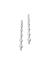 1 CT TW 18K Yellow Gold Journey Diamond Earring