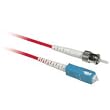 Cables To Go 33397 ST/SC Simplex 9/125 Single-Mode Fiber Patch Cable (3 Meters, Red)