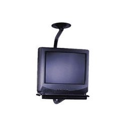 TV Ceiling Mount (Black) (19" to 20" Set)