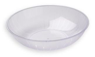 Clear Plastic Serving Bowl, 1-Gallon On Sale