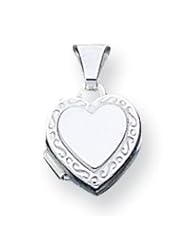 Sterling Silver Heart Locket