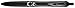 Zebra Z-Mulsion Emulsion Retractable Ballpoint Pen, 1.0mm, Black, 12-Pack (34110)