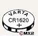Varta Electronics - Batterie CR1620 Li 70 mAh